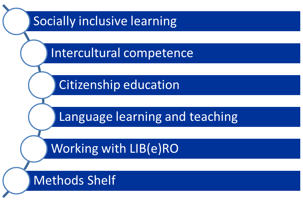 Overview of the topics for trainers
