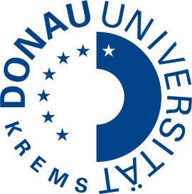 Logo der Donau Universität Krems Logo der Donau Universität Krems